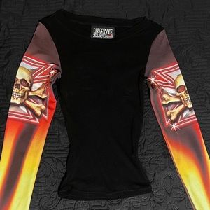 Lip Service mesh top